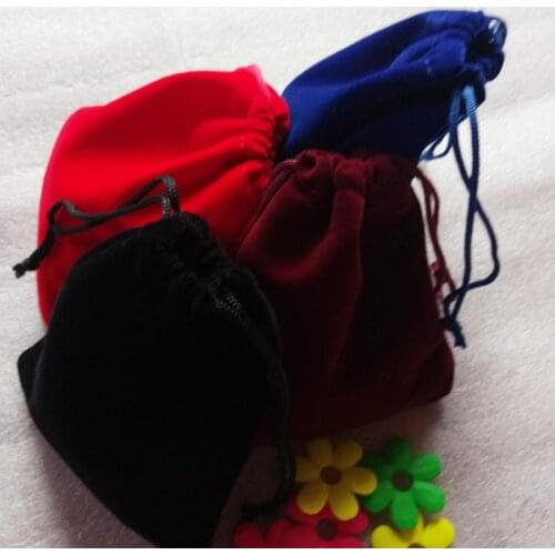 1000pcs 10x12cm Jewelry Bags Pouch Velvet Bags Jewellery Pouches Gift Bag For Christmas/wedding Flannel Drawstring Packaging Bag
