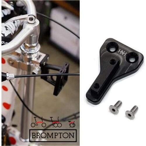 H&H CARRYME Carrier Block Adapter to for Brompton Bike carrier Block aluminum alloy
