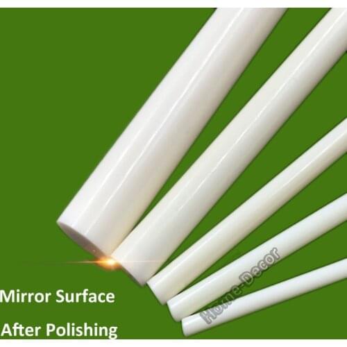 5 PCS Zirconia Ceramic Bar High Temperature Wear Resistant Industrial Solid Ceramic Bar /Shaft Polishing Glaze Corundum Rod