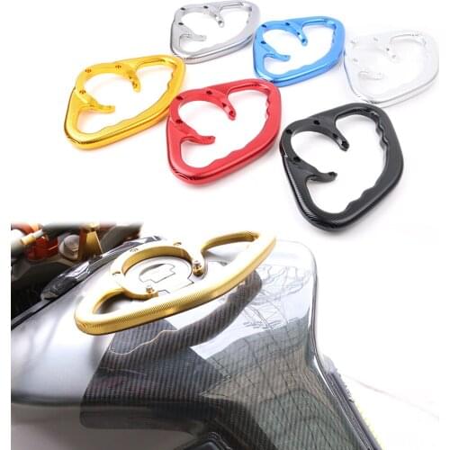 For Yamaha YZF R1 R15 R3 R25 R125 R6 MT07 MT09 FZ1 FZ6 MT-01 MT-10 XJR 1300/Racer CNC Motorbike Passenger Hand Grip Tank