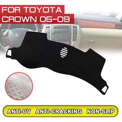 For Toyota Crown 2005 2006 2007 2008 2009 Car Dashboard Mat Anti-dirty Non-slip Dash Cover Mat UV Protection Shade