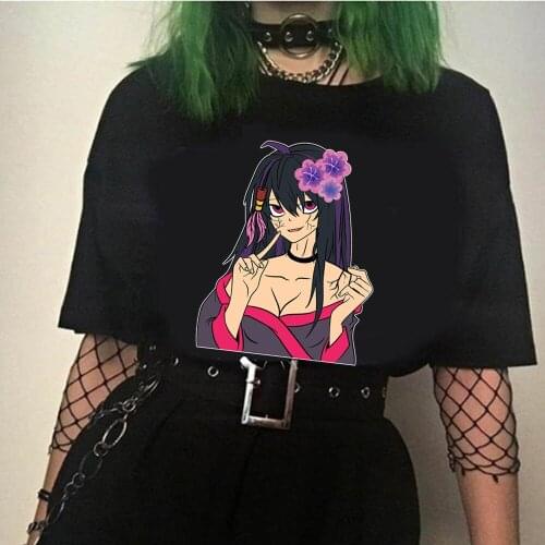 Anime T Shirt Men Women Printed Round Neck Short Sleeve Summer T-shirt Unisex Breathable Comfortable Tee