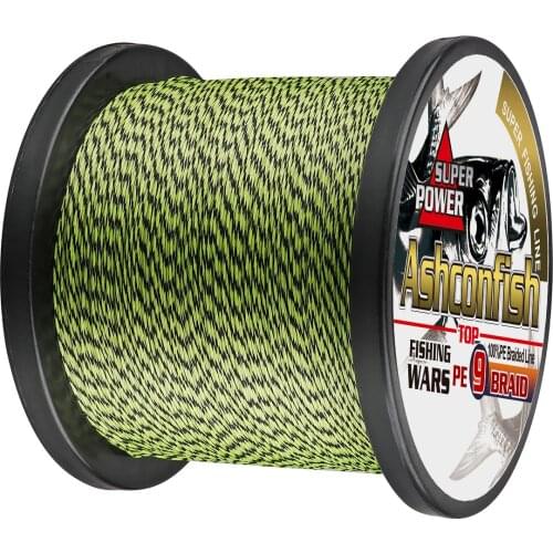Spot mix color braided fishing line 1500m 2000m super strong pe wire cord rope 9 Strands quality new fising tackle 0.2 0.4 0.5mm