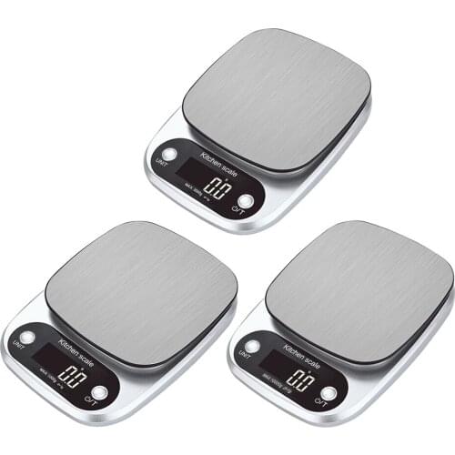 Multifunction Electric Mini Kitchen Scale Digital Measure Cook Baking Scale Household Weight Tracking Tool Kitchen Scale