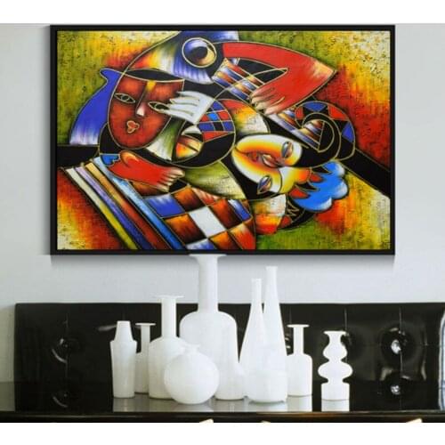 Hand painted Oil Painting Abstract Copy World Famous Paintings Wall Art Picture for living Modern Canvas Paintings