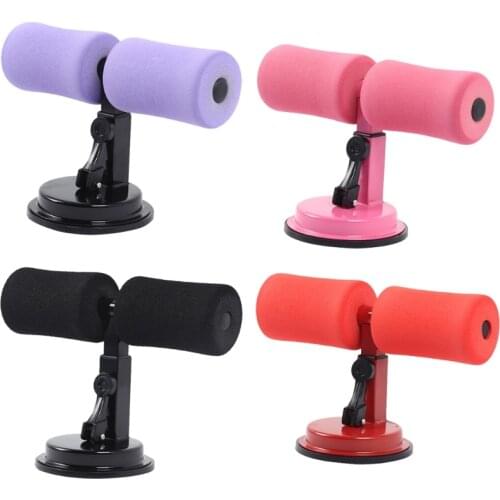 T4MF Sit Up Bar for Floor, Portable Sit Up Assistant Device, Adjustable Sit Up Bar with Sit-Up Foot Holder, Fitness Abs Tool