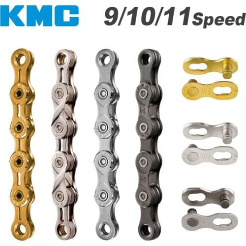 KMC Bicycle Chain X 8/9/10/11/12 Speed Bike Chain With Missing Connect Link Lightweight MTB Road Racing Training Bicycle Chain