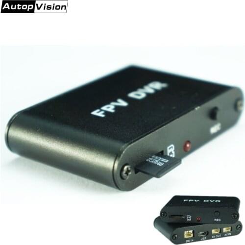 FREE SHIPPING Micro 1CH HD DVR AV Recorder 1280x720 30f/s HD FPV DVR Support 32G TF card Works with CCTV ANALOG camera D1M