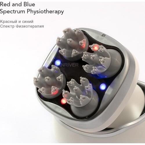 High power waterproof head massager with magnetic suction charging Long Grasp Cat Home scalp massager