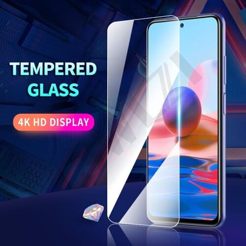 Protective film for Redmi note 10 5G 9 4G 8 7 pro Max 10S 9S 9T 8T 7S tempered glass redmi 10X pro phone screen protector Glass