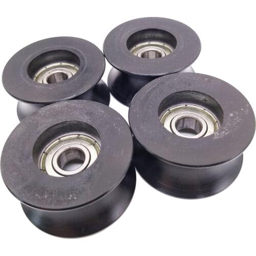 1pcs8x40x20.7mm U type pulley Groove Guide Pulley Sealed Rail Ball Bearing