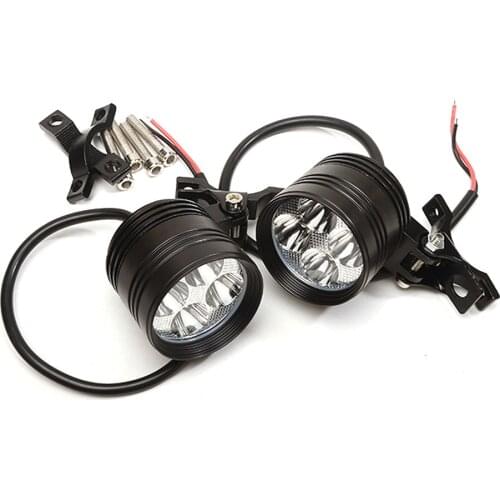 12V LED spot head lights For kawasaki Versys 300X 300 x300 Versys 650 1000 White Motorcycle headlights auxiliary lamp