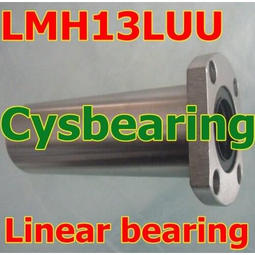 13mm shaft LMH13LUU flange linear motion ball bearing
