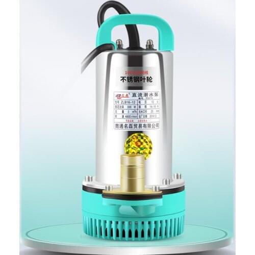 2 Inch 500W 48V 10M Submersible Pump High-up Water Pump High-flow DC Electric Vehicle Pump