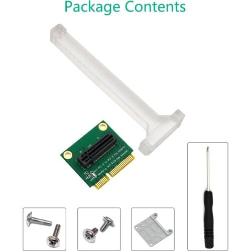 M2 SSD Adapter M Key M.2 PCI-E NVME SSD to Mini PCI-E Card or B+M Key M.2 NGFF SATA-Bus SSD to mSATA Card Converter Adapter New