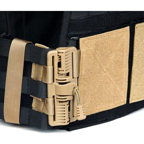 Airsoft Airsoft Quick Release Cummerbund MOLLE Removal Buckle Conversion Kit For JPC CPC NCP XPC 6096 420 Tactical Vest