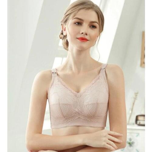 D002 Comforty Women Feeding Pregnant Maternity Bras Women Underwear Nursing Maternity Bra Wireless Underwear Breast Bra For Nurs