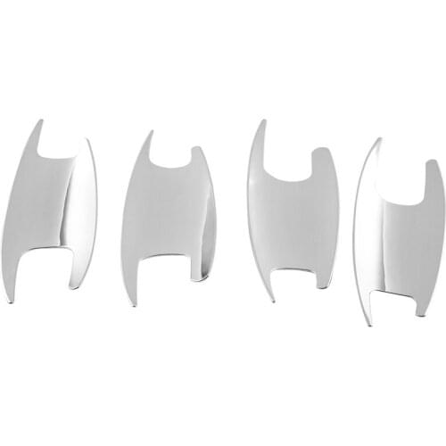 Chrome Car Door Handle Trim Door Bowl Decoration For Mercedes Benz GLK/GL/ML/C Class W204 X204 Car Styling Accessories