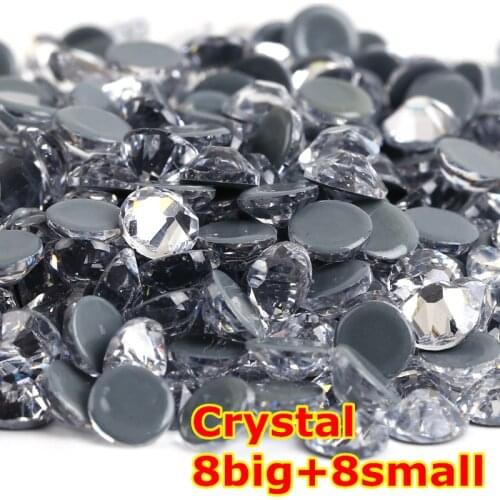 New 2078 Cut AAAAA 16 Facet Grades s10 ss16 SS20 SS30 Crystal Color Hotfix Rhinestone Glass Crystal Garment Iron On Rhinestones