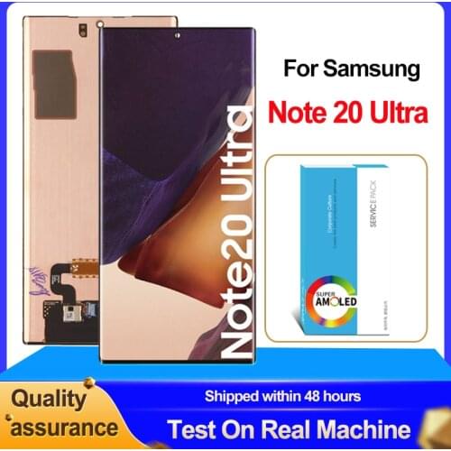100% Original BROOWE 6.9'' LCD For For Samsung Galaxy Note 20 Ultra SM-N985F SM-N985F/DS Display Touch Screen Digitizer Assembly