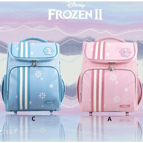 Disney Frozen Elsa Anna school bags for girls New British large capacity primary school backpack teenage girls Mochila Escolar
