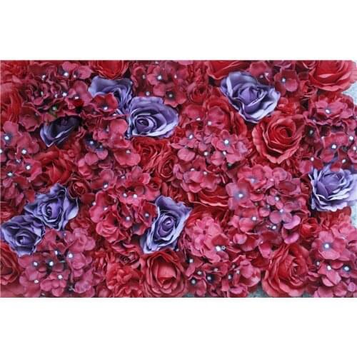 SPR artificial flower wall 10pcs/lot wedding stage backdrop decorative factory wholsale wedding arrangement party festival decor