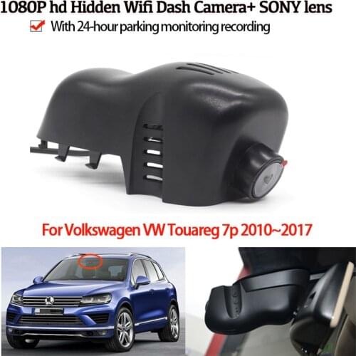 For Volkswagen VW Touareg 7p 2010~2016 2017 Car DVR Wifi Video Recorder Dash Cam Camera high quality Night vision full hd CCD