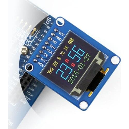 Waveshare 0.95inch RGB OLED (B) OLED Module Kit with SSD1331 Driver Chip 96*64 Resolution SPI I2C with Vertical Pinheader