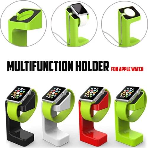 Charge For Apple watch band smart Watch stand 6 4 5 3 2 iWatch 42mm 38mm 44mm 40mm watch accessories station holder black white