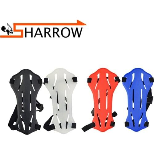 1pc Archery Arm Guard Protect Arm Fit Children And Adult Soft Rubber Outdoor Hunting Target Accessory