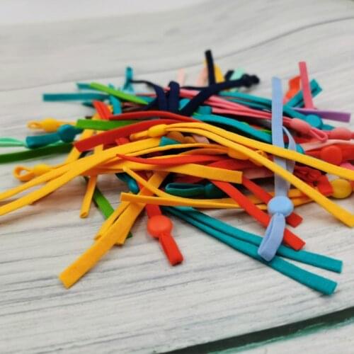 10pairs Colorful Elastic Band Rope Mask Sewing Goma Elastica Cords DIY Craft Accessories Elastique Couture For mask Costura