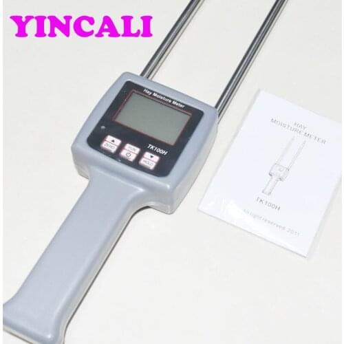 2 PCS/LOT Hay Moisture Meter Tester TK100H Measures Cereal Straw,Bran, Forage Grass, Leymus Chinensis, Emperor Bamboo Grass ETC