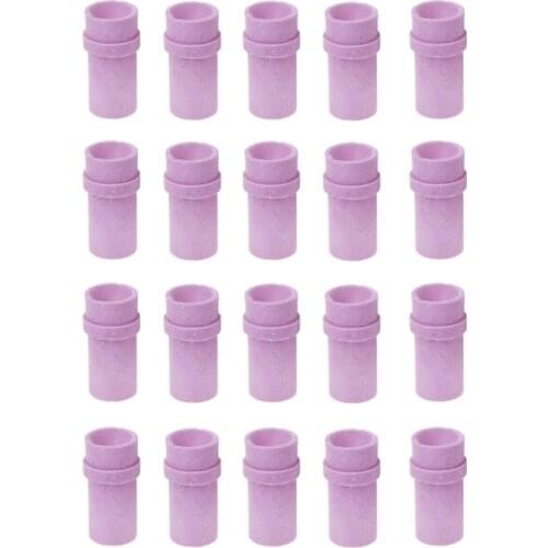 20Pcs Replacement Air Sandblasting Ceramic Nozzles Tip 4.5mm For Sand Explosion