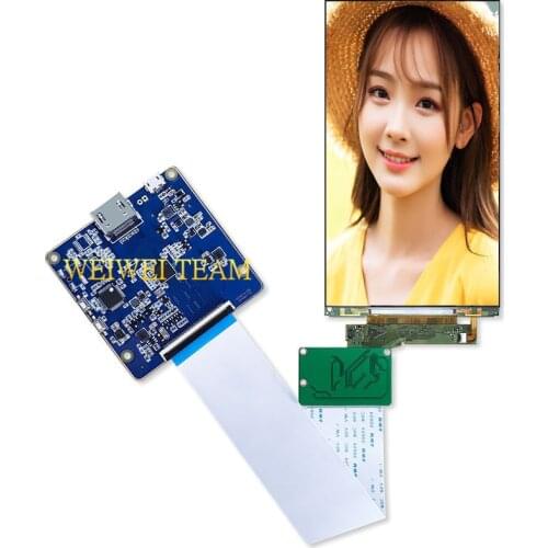 5.5 inch 4k LCD Display For Phrozen Shuffle 3840*2160 UHD Mipi Driver Board For Wanhao D7 KLD-1260 3D Printer Screen