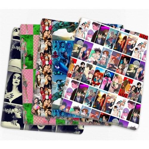 50*145cm Patchwork Cartoon Polyester Cotton Fabric for Tissue Sewing Quilting Fabrics Needlework Material DIY Handmade,c16800