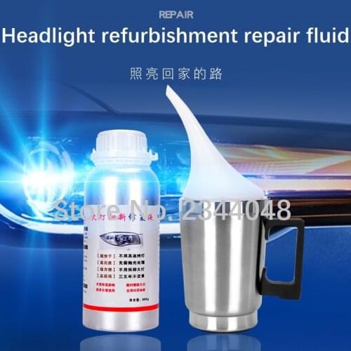 Car headlights renovation tool/atomization cup/scratch coating solution/headlight repair solution