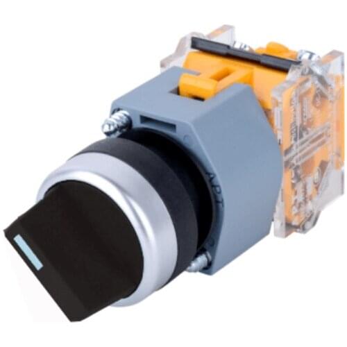 LA39-B2-10X/k 100802817 Combination knob with short handle LA39B 22mm selector switches Circular electrical rotary switches