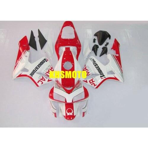 Motorcycle Fairing kit for CBR600RR F5 03 04 CBR 600RR 2003 2004 CBR 600 RR ABS Red white Fairings set+gifts HX10