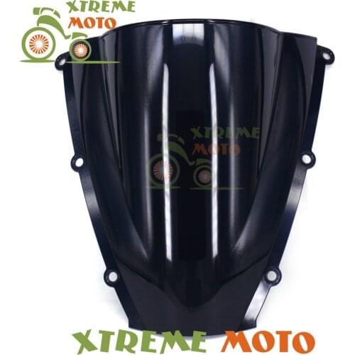Black Plastic Motorcycle Windscreen Windshield For CBR 600 RR CBR600RR F5 2003 2004 Motocross Motorbike Dirt Bike