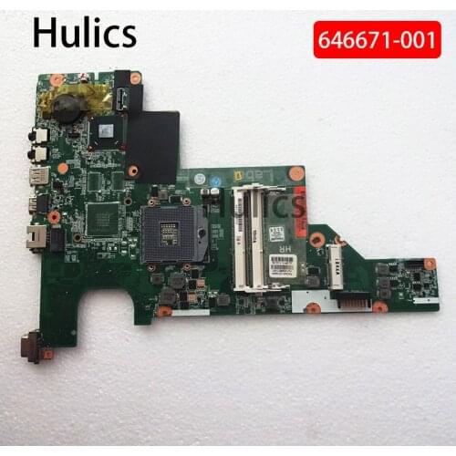 Hulics Original 646671-001 laptop motherboard for HP CQ430 430 630 mainboard DDR3 HM65 fully test well