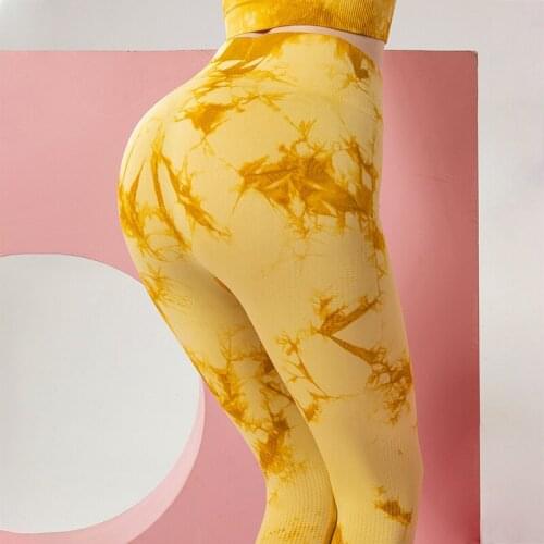 New Fashion Tie-dyed Yoga Pants Women Gym Sport Leggings Sports High Waist Full Length Leggings for Fittness Yoga Leggings