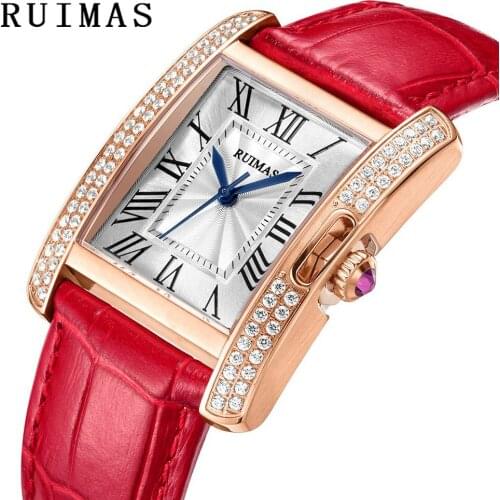 RUIMAS Women's Watches With Rhinestones