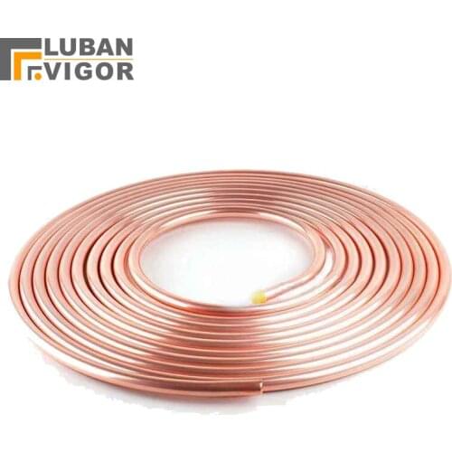 T2 copper tube / pipe ,pure copper soft tube ,Complete specifications,Customized product,for Air conditioner,Cooler pipe