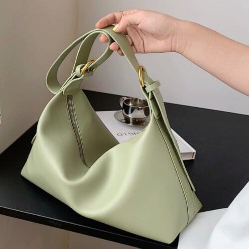 Large Capacity Women Handbags Sac A Main Designer Crossbody Bag for Women 2021 Casual Travel Shoulder Bags Solid Soft Tote Bag