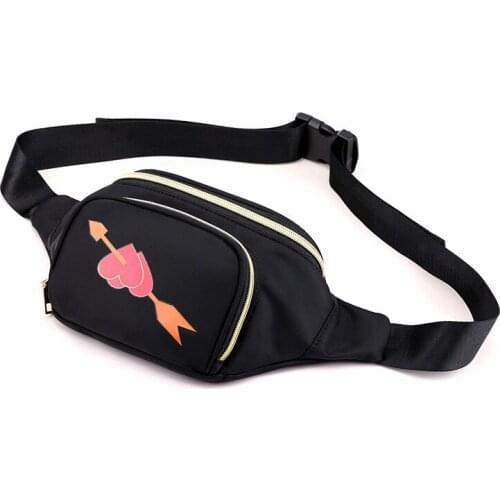 Waterproof Nylon Waist Bags Women 2020 New waterproof Shoulder Bag Ladies All-match Casual Crossbody Bag Fashion Small Bag Women