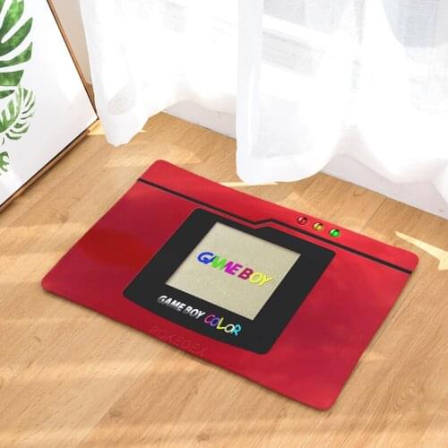 Retro Entrance Mat Waterproof Anti-Slip Doormat Game Play Camera Printed Rugs Bedroom Area Rugs Decorative Stairs Mat Home Decor