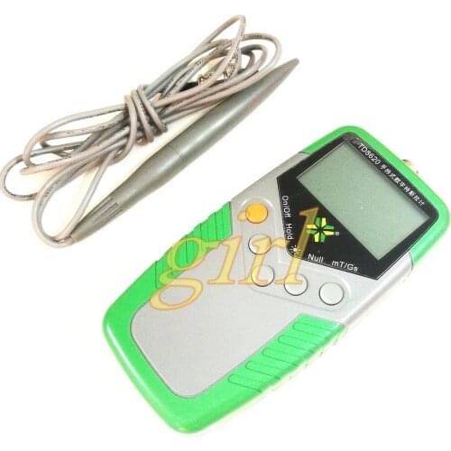 0.01 high precision handheld digital Tesla meter DC magnetic field dual unit conversion Gauss meter