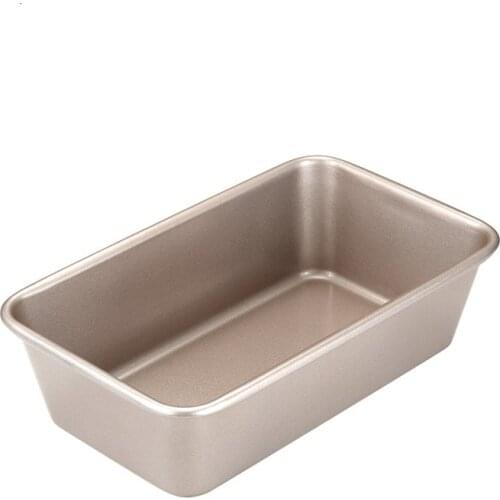 2 Pounds Glod Carbon Steel Easy To Clean Bread Moulds Kitchen Tools Bakeware Cooking Tools Toast Mould Cake Pans