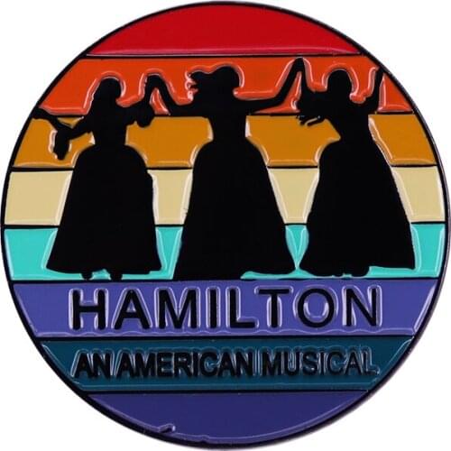 An American Musical Rainbow LGBTQ Brooch History has its eyes on you