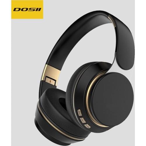 DOSII Gaming Headsets Gamer Wireless Bluetooth Headphones Wired Earphones Deep bass Stereo USB Microphone PC Laptop PS4 Game